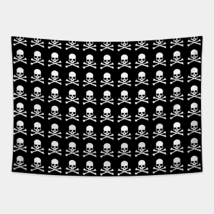 Skulls and Bones Tapestry