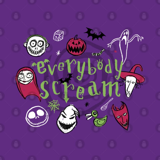 Everybody Scream by paulagarcia
