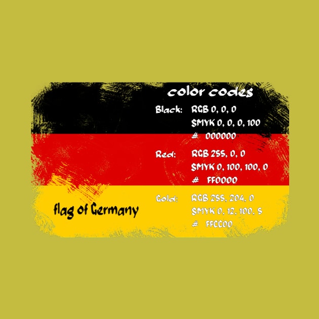 German flag. by hveyart