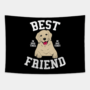 Best Friend Gift For Dog Lover Tapestry
