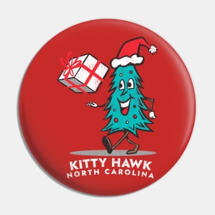 Kitty Hawk, NC Vacationing Christmas Tree Pin
