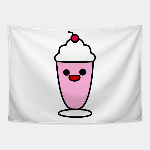 Cute Milkshake Cute Milk Shake Arazzo Teepublic It