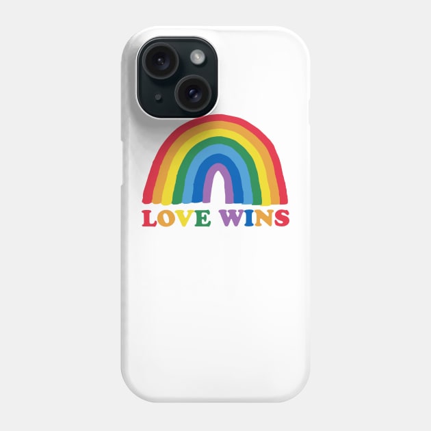 love wins Phone Case by Amberstore