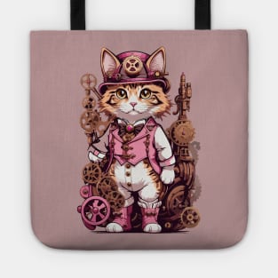 Steampunk, Cat venturer, Victorian Cat Tote