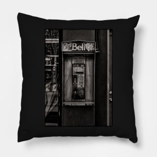 Phone Booth No 32 with Border Pillow