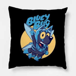 bluey bug fly Pillow