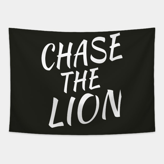 Chase The Lion gift idea Tapestry by soufyane
