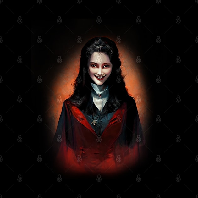 Female Vampire Artwork by maxdax