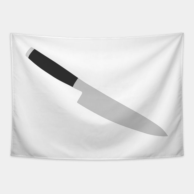 Chef Knife Tapestry by JuliesDesigns