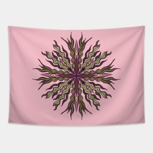 Whispering Wonders: Sapient Plant in Purple and Green Tapestry