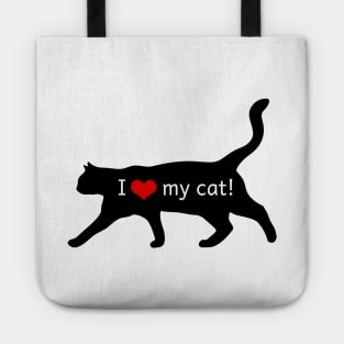 I Love My Cat Tote