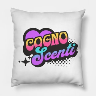 Cognoscenti cogno scenti fragrance perfume enthusiast | Morcaworks Pillow