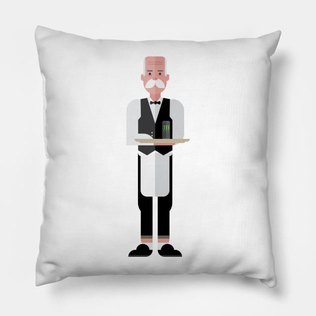 Butler Pillow by WalterPfander50