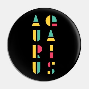 Aquarius Pin