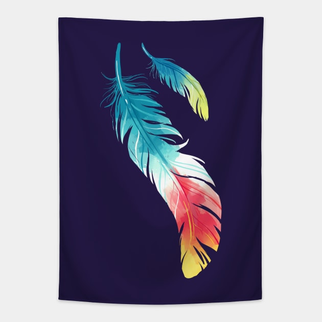 Feather Tapestry by Freeminds