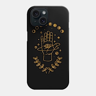 Eye On A Hand Phone Case