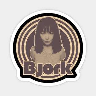 Bjork vintage Magnet