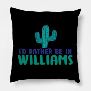 Arizona Williams map arizona state usa arizona tourism Williams tourism Pillow