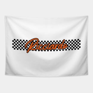 Race Flag Design - Daniel Ricciardo 2021 Tapestry