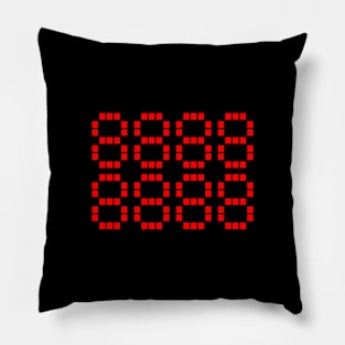 八八八八八八八八 88888888 | Lucky Numbers Pillow