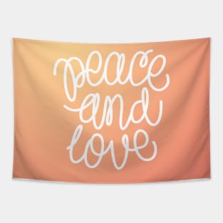 Peace and Love Tapestry