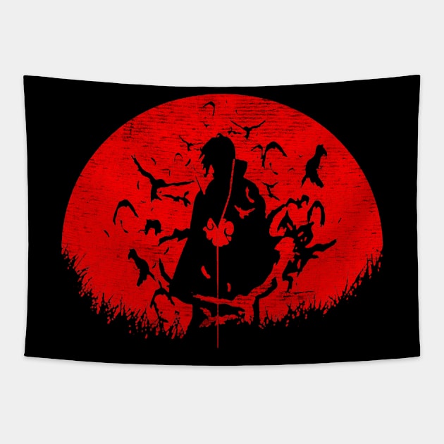 Itachi sharingan Tapestry by GoatKlan