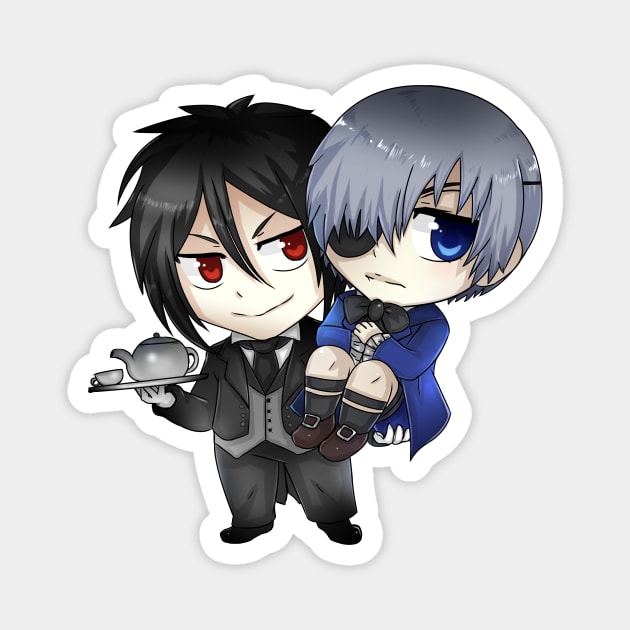 Demon Butler Magnet by Yunuyei's Store