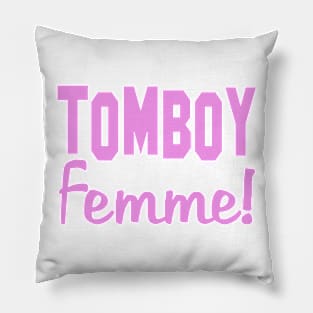 Tomboy Femme Women Woman Girl Strong Jackie Carpenter Best Seller Gift Idea Mom Wife Sister Pillow