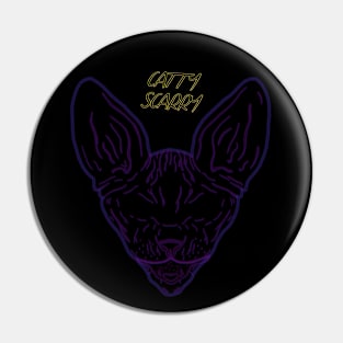 Catty Scarry Pin