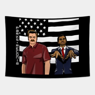 Parks and Reconia Tapestry