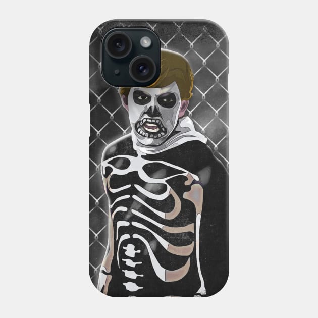 Johnny Skeleton Phone Case by creativespero