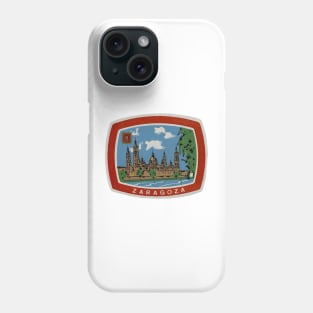 Zaragoza | Spain Gift | Spanish | Zaragoza travel | Vintage Phone Case