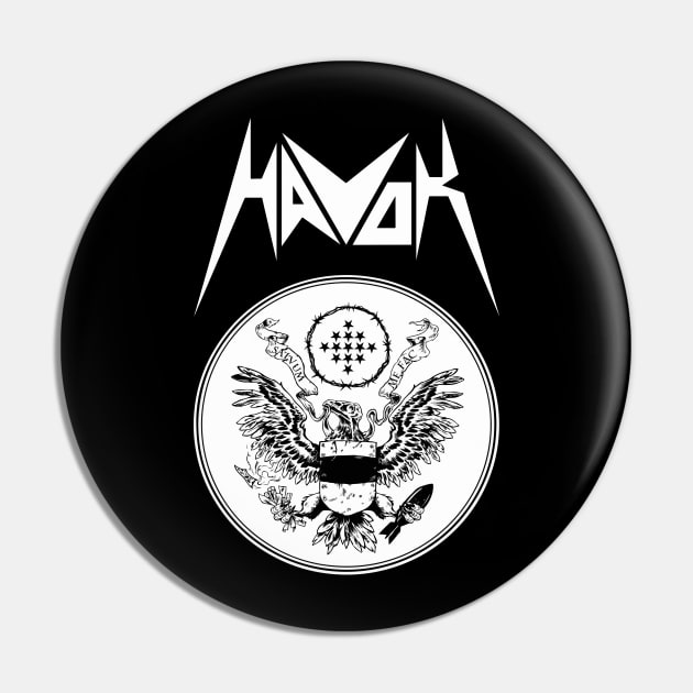 HAVOK band Pin by Daniel Cantrell