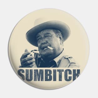 Sumbitch - Blue Vintage Color Pin