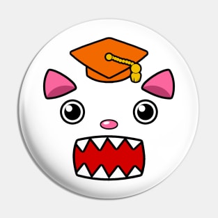 Grad Cat Pin