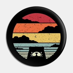 Otter Retro Vintage Pin