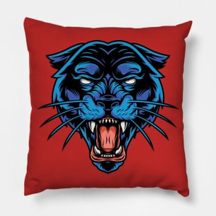 Angry Black Panther Pillow
