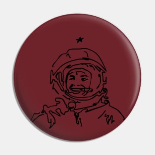 Astronaut - Cosmonaut Gagarin Pin