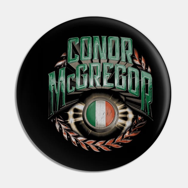 Conor McGregor Flag Badge Pin by ganisfarhan