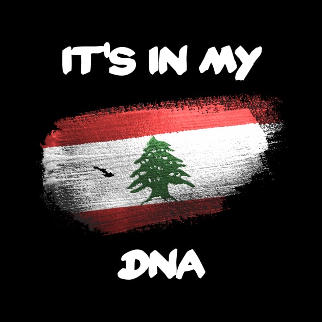 Lebanon Beirut flag DNA gift idea by TheGloriousJoey