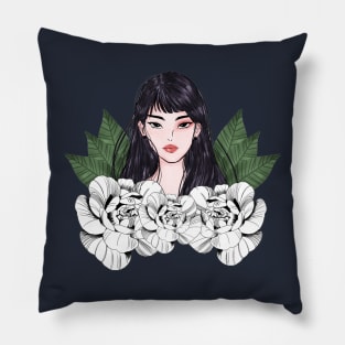 Woman Knight Pillow