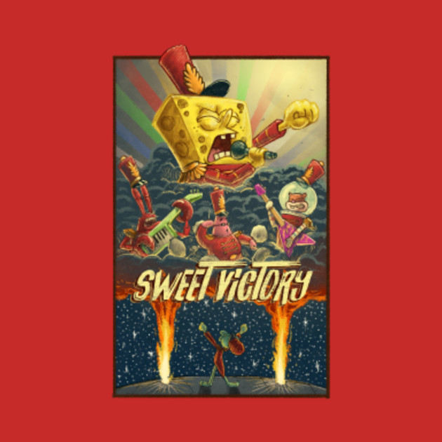 Sweet Victory - Spongebob - T-Shirt | TeePublic