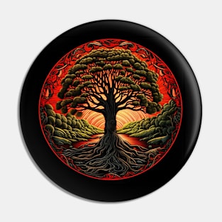 Tree of Life in RYG Pin