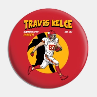 Travis Kelce Retro Graphic Pin