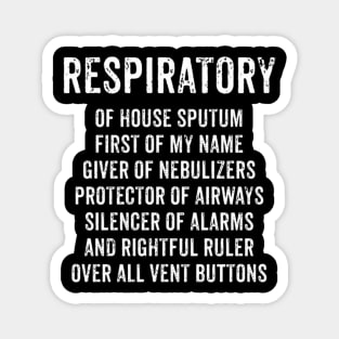 Respiratory House Sputum Giver Of Nebulizers Therapy Magnet