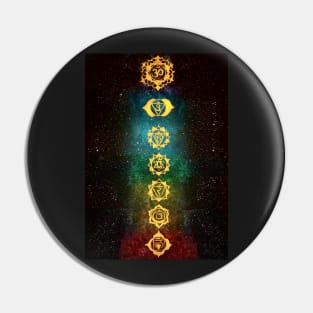 Chakras in the universe Pin