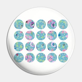 Planets in Bloom Pin