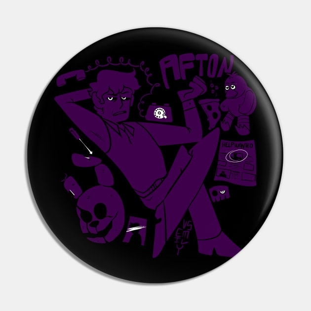 Purple Guy Pin by vsemily