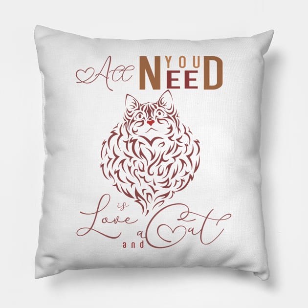 All You Need Is Love And a Cat Pillow by FlyingWhale369