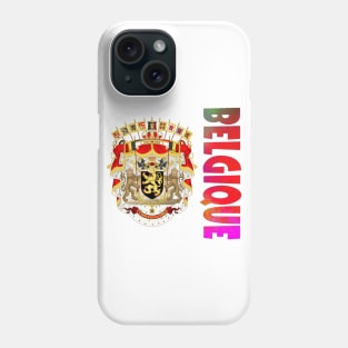 Belgique (Belgium) Coat of Arms Design Phone Case